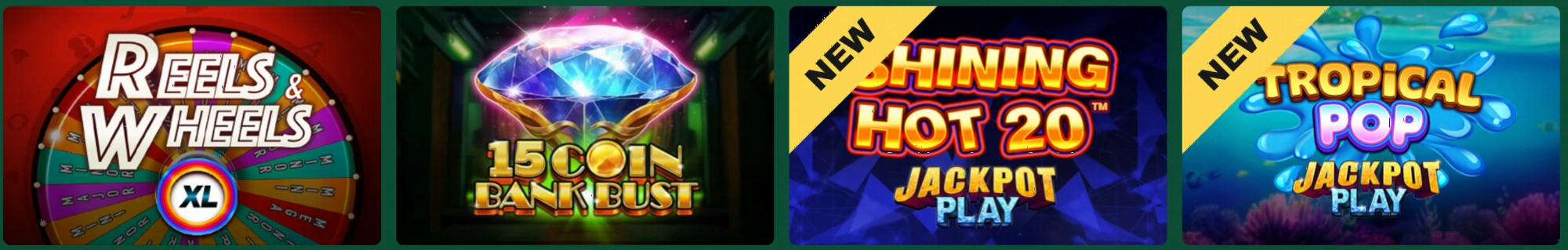 Casino Mate jackpot games from top providers