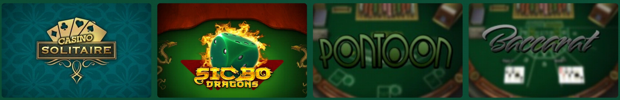 Casino Mate table games including blackjack and roulette